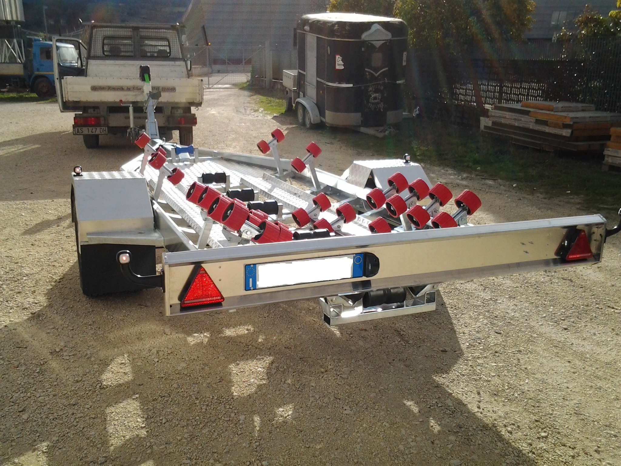 Kit 2 Luci Targa Per Rimorchi - Dimensioni 85x50x35 Mm - Illuminazione Posteriore - Foto 5